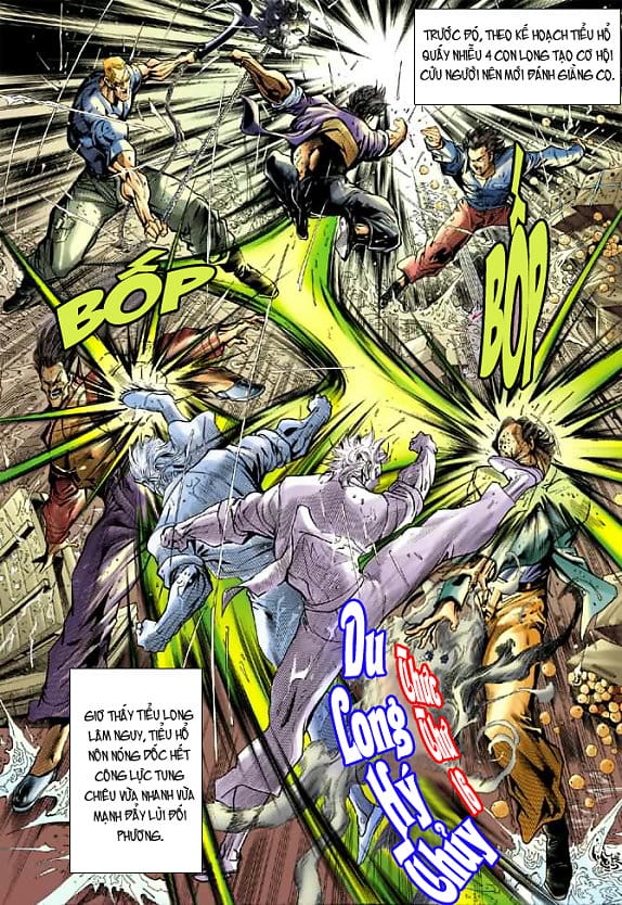 Truyện Tranh Tân Tác Long Hổ Môn trang 4