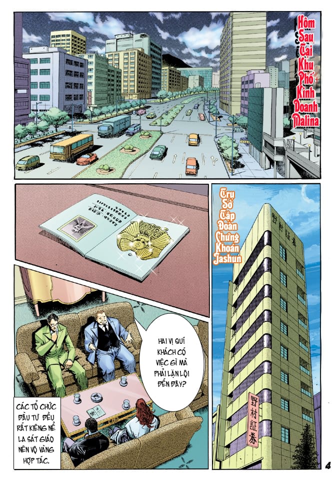 Truyện Tranh Tân Tác Long Hổ Môn trang 4