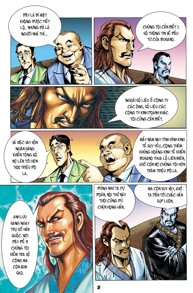 Truyện Tranh Tân Tác Long Hổ Môn trang 4