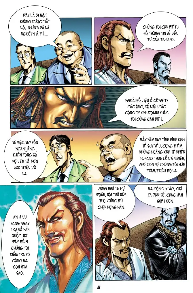 Truyện Tranh Tân Tác Long Hổ Môn trang 4