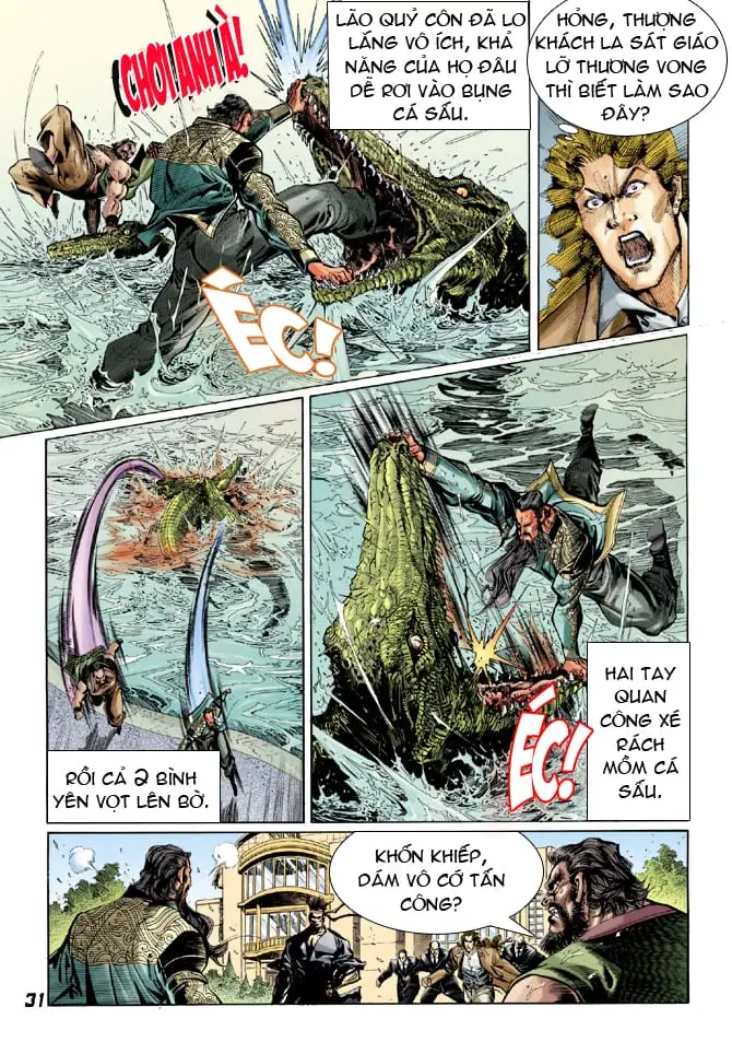 Truyện Tranh Tân Tác Long Hổ Môn trang 4