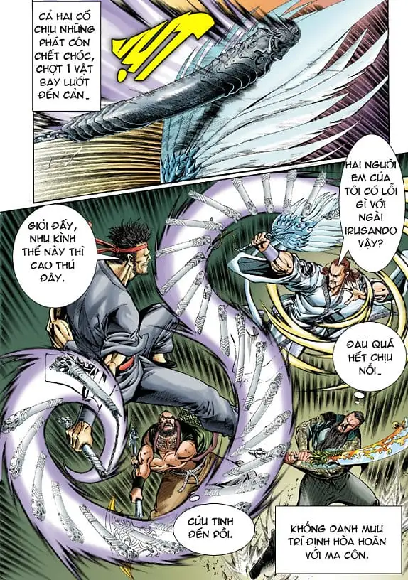 Truyện Tranh Tân Tác Long Hổ Môn trang 4