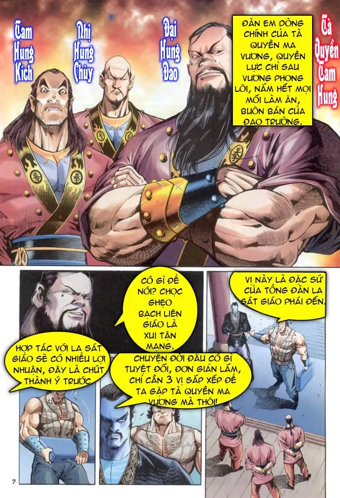 Truyện Tranh Tân Tác Long Hổ Môn trang 4