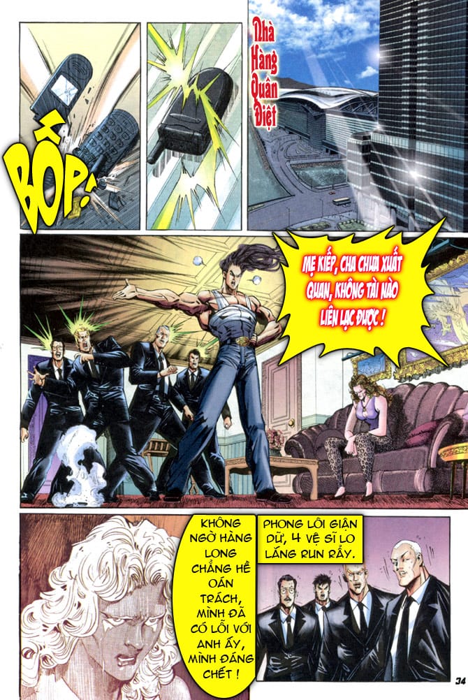 Truyện Tranh Tân Tác Long Hổ Môn trang 4