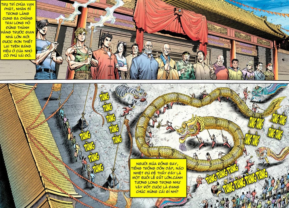 Truyện Tranh Tân Tác Long Hổ Môn trang 4