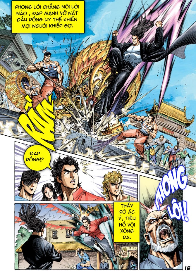 Truyện Tranh Tân Tác Long Hổ Môn trang 4