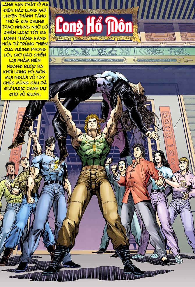 Truyện Tranh Tân Tác Long Hổ Môn trang 4