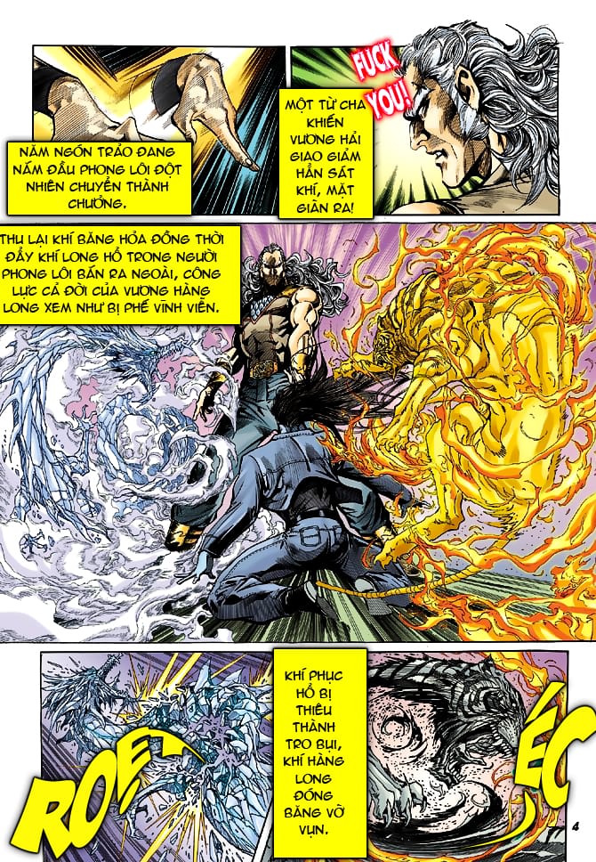 Truyện Tranh Tân Tác Long Hổ Môn trang 4