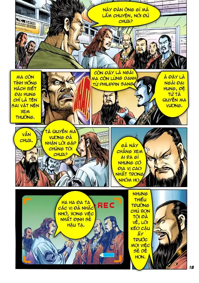 Truyện Tranh Tân Tác Long Hổ Môn trang 4