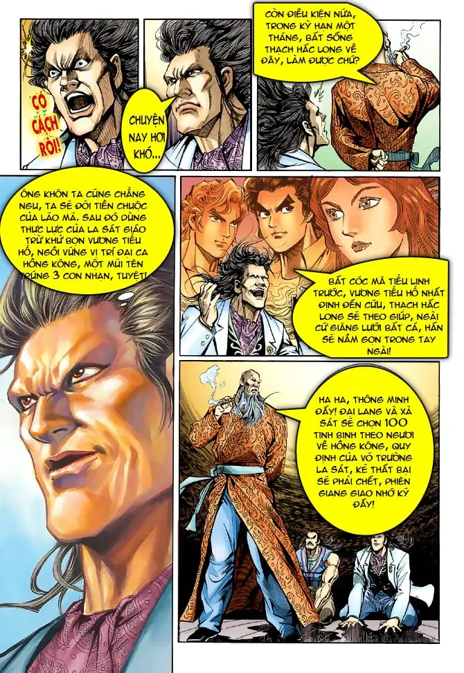 Truyện Tranh Tân Tác Long Hổ Môn trang 4
