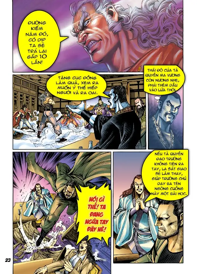 Truyện Tranh Tân Tác Long Hổ Môn trang 4