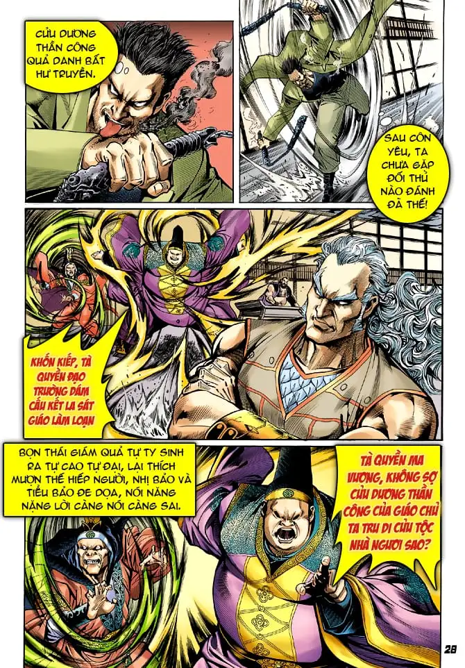 Truyện Tranh Tân Tác Long Hổ Môn trang 4