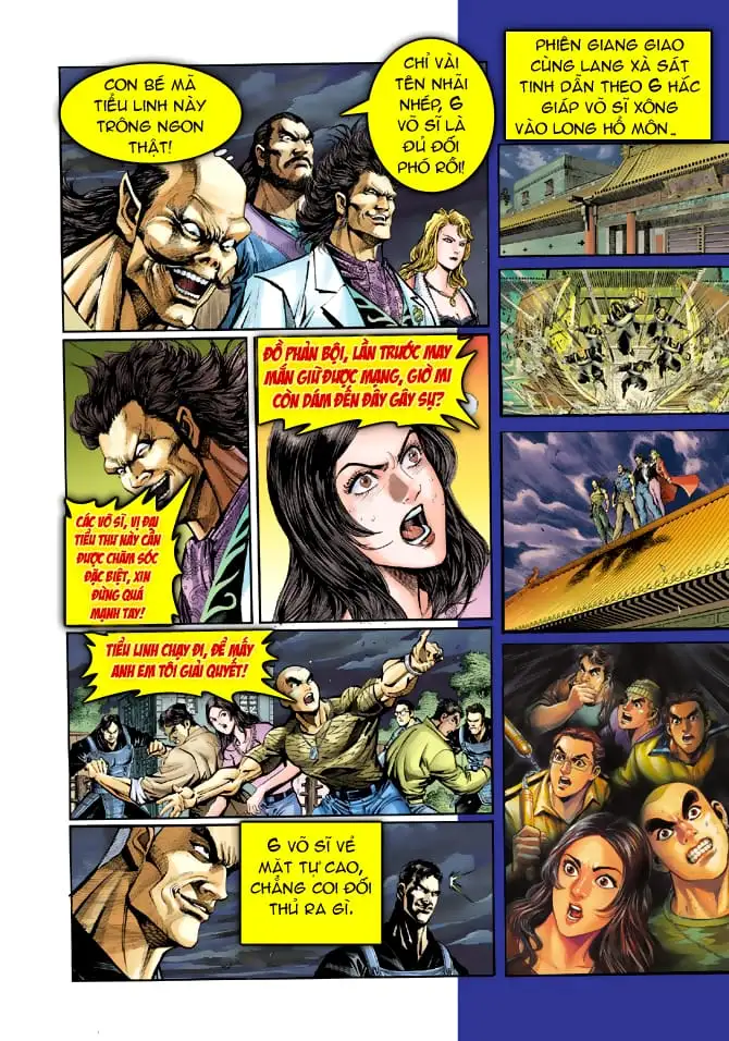 Truyện Tranh Tân Tác Long Hổ Môn trang 4