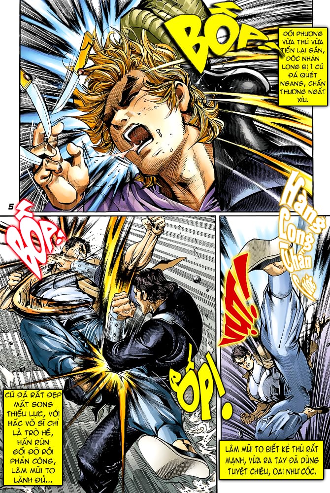 Truyện Tranh Tân Tác Long Hổ Môn trang 4