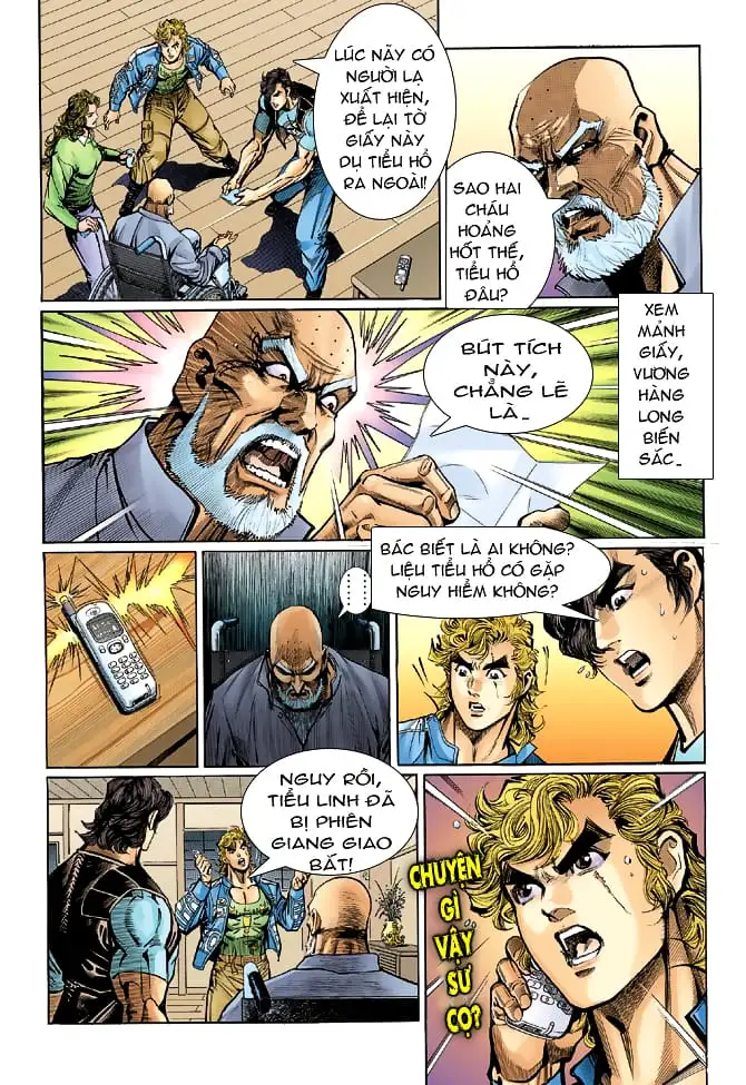 Truyện Tranh Tân Tác Long Hổ Môn trang 4