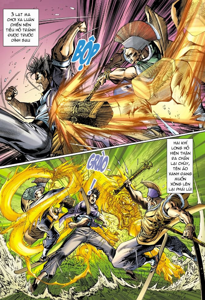 Truyện Tranh Tân Tác Long Hổ Môn trang 4