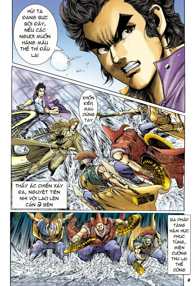 Truyện Tranh Tân Tác Long Hổ Môn trang 4