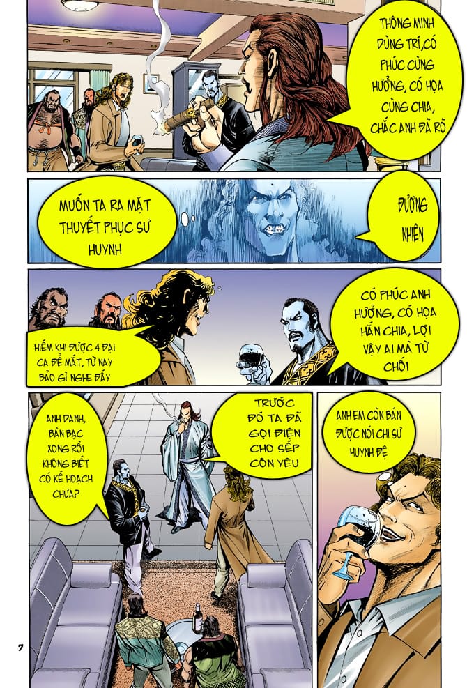 Truyện Tranh Tân Tác Long Hổ Môn trang 4