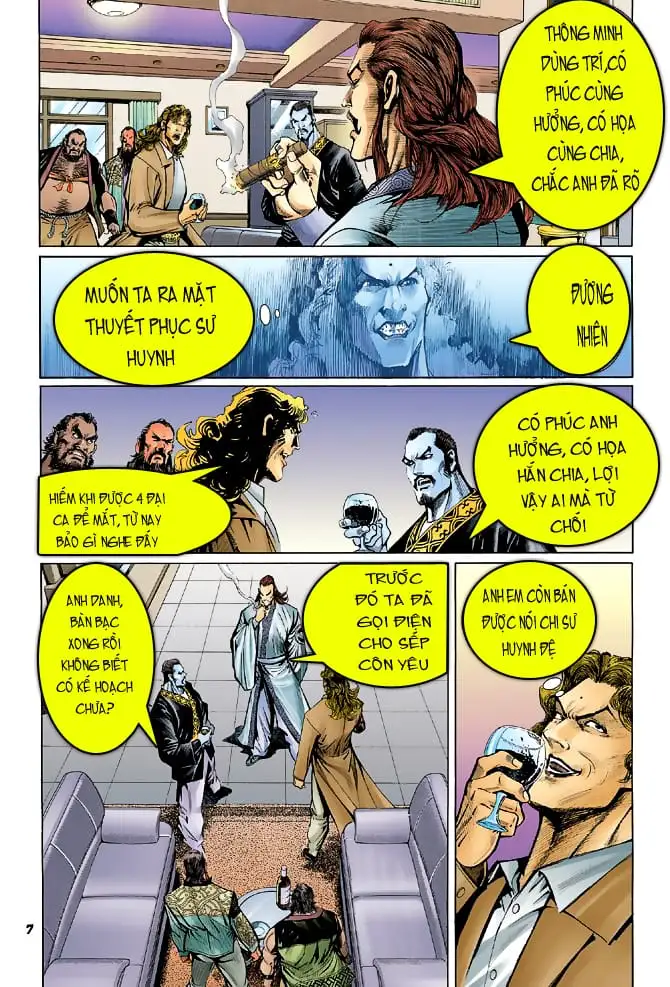 Truyện Tranh Tân Tác Long Hổ Môn trang 4