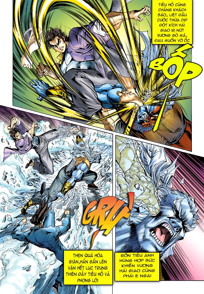 Truyện Tranh Tân Tác Long Hổ Môn trang 4