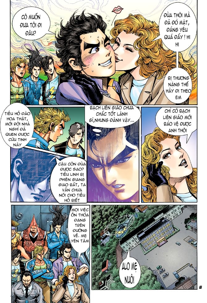 Truyện Tranh Tân Tác Long Hổ Môn trang 4