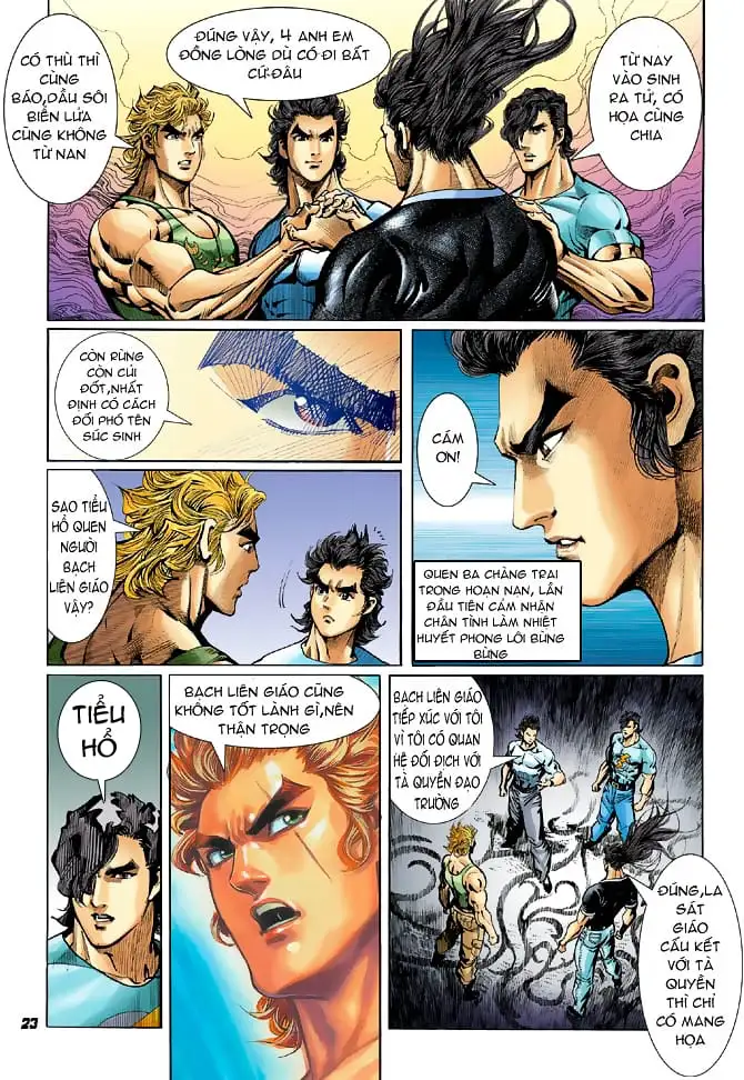 Truyện Tranh Tân Tác Long Hổ Môn trang 4