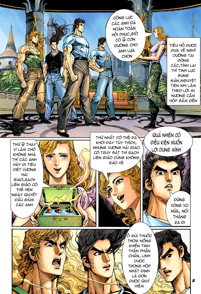Truyện Tranh Tân Tác Long Hổ Môn trang 4
