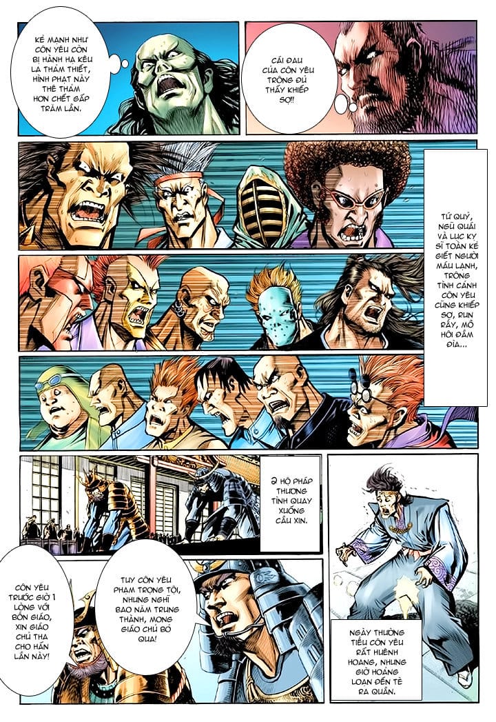Truyện Tranh Tân Tác Long Hổ Môn trang 4