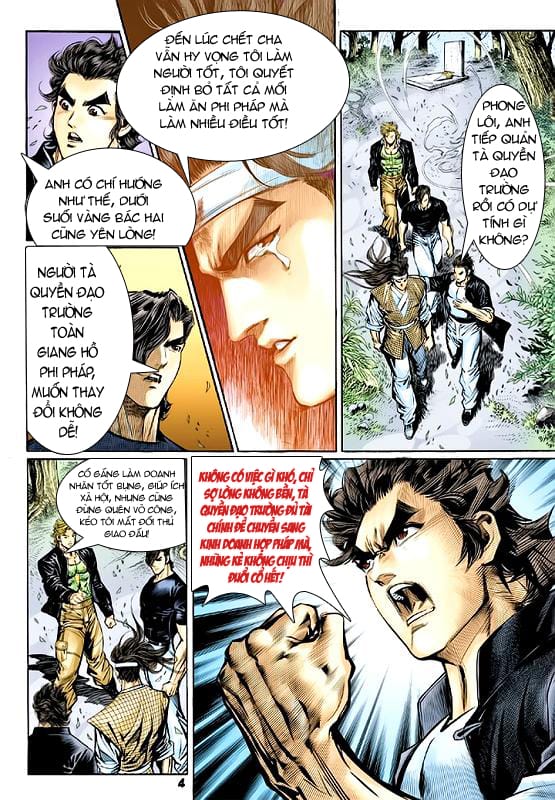 Truyện Tranh Tân Tác Long Hổ Môn trang 4