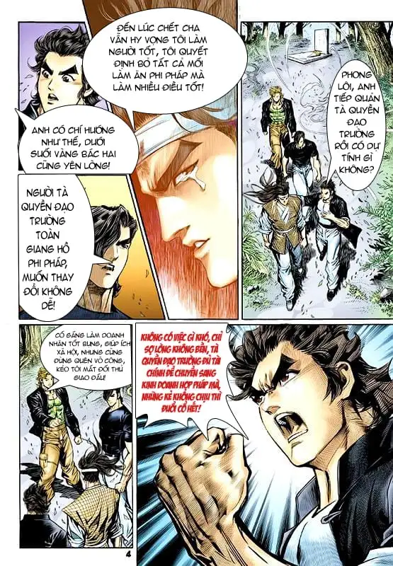Truyện Tranh Tân Tác Long Hổ Môn trang 4