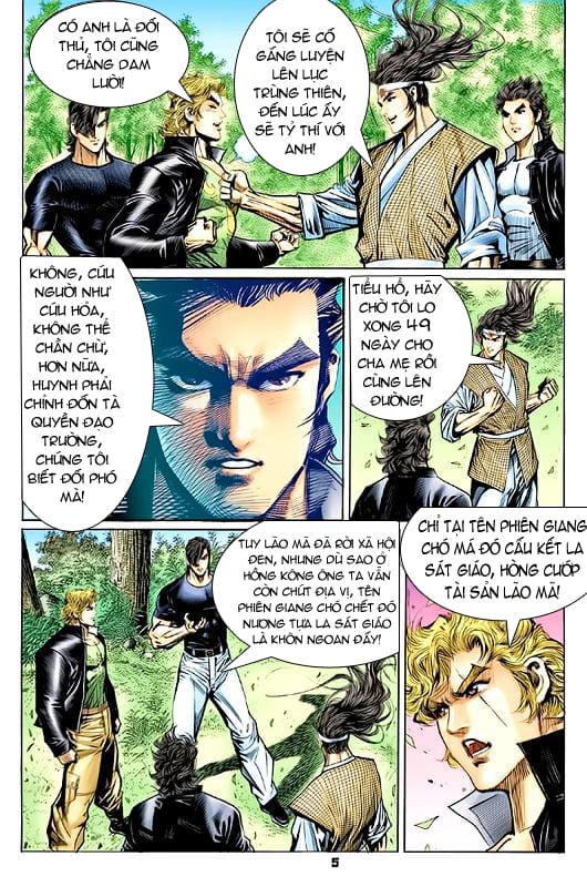 Truyện Tranh Tân Tác Long Hổ Môn trang 4