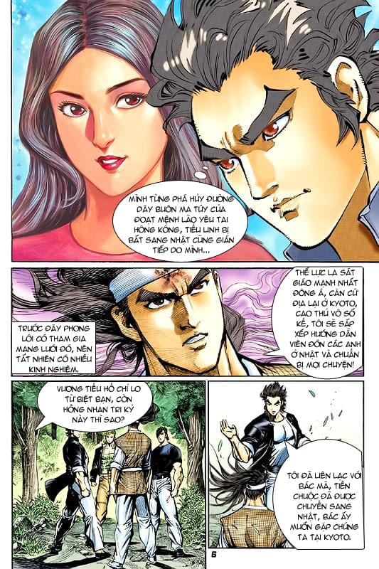 Truyện Tranh Tân Tác Long Hổ Môn trang 4