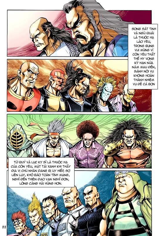 Truyện Tranh Tân Tác Long Hổ Môn trang 4