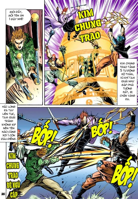 Truyện Tranh Tân Tác Long Hổ Môn trang 4