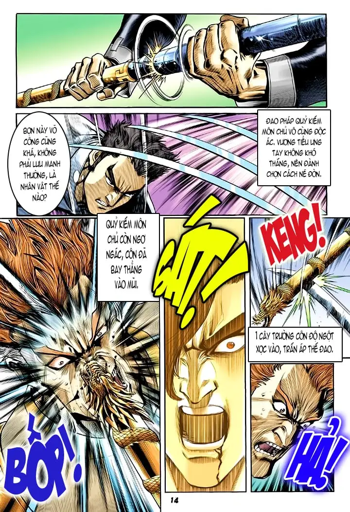 Truyện Tranh Tân Tác Long Hổ Môn trang 4