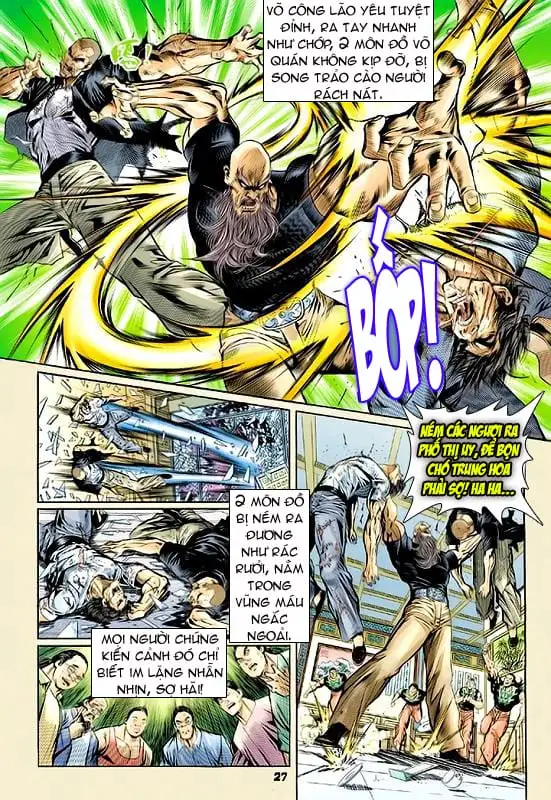 Truyện Tranh Tân Tác Long Hổ Môn trang 4