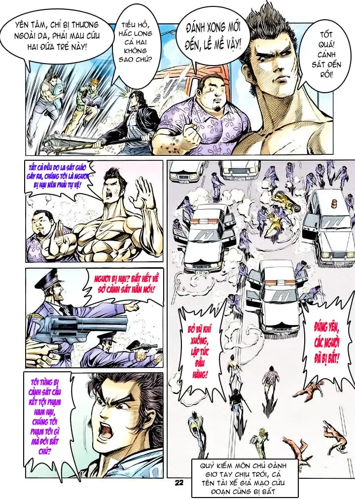 Truyện Tranh Tân Tác Long Hổ Môn trang 4