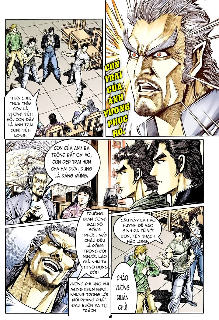 Truyện Tranh Tân Tác Long Hổ Môn trang 4