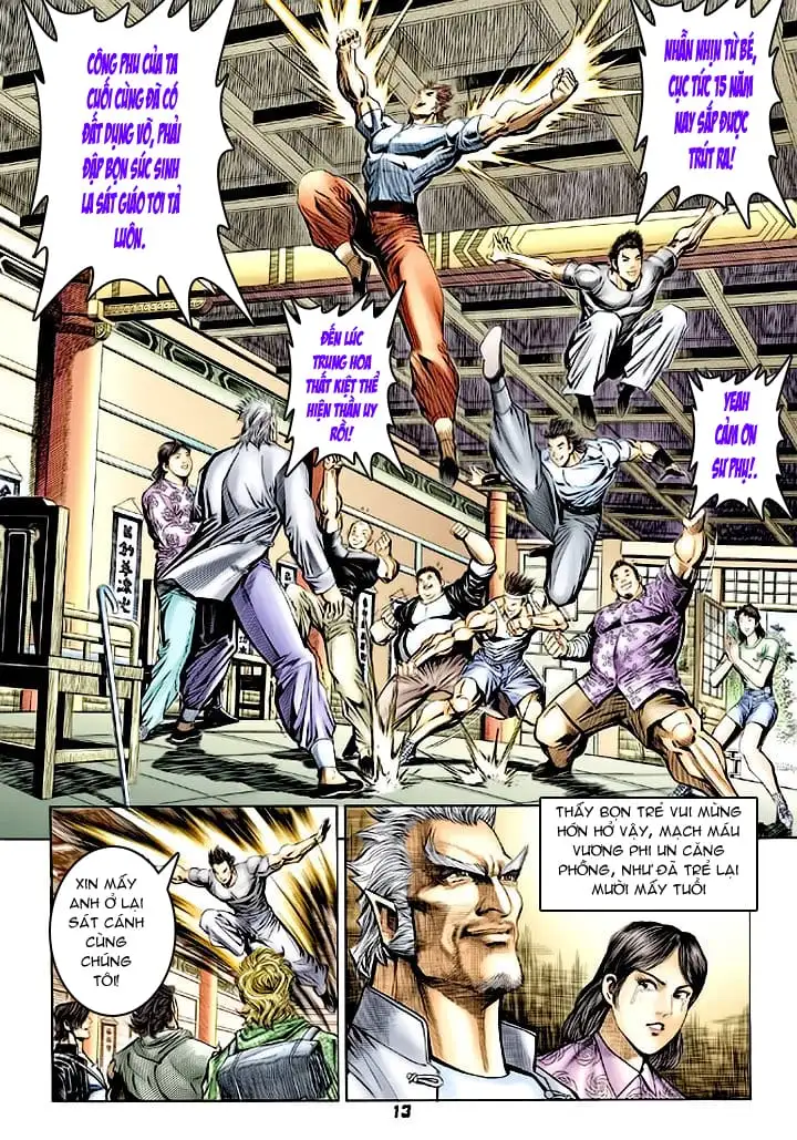 Truyện Tranh Tân Tác Long Hổ Môn trang 4