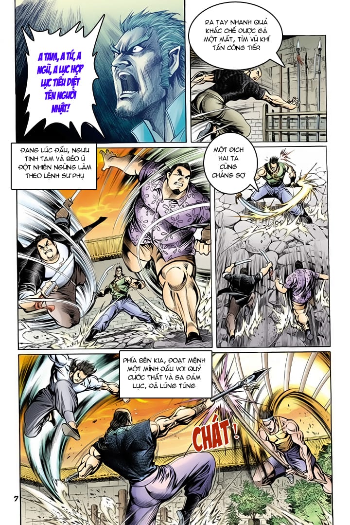 Truyện Tranh Tân Tác Long Hổ Môn trang 4