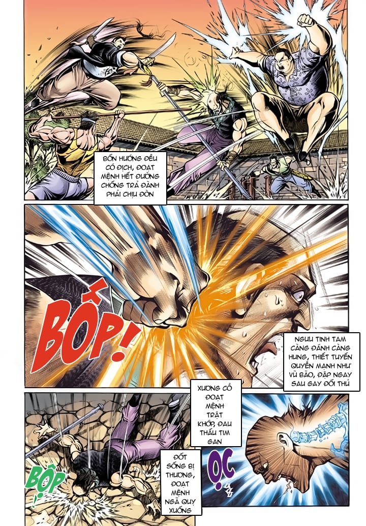 Truyện Tranh Tân Tác Long Hổ Môn trang 4