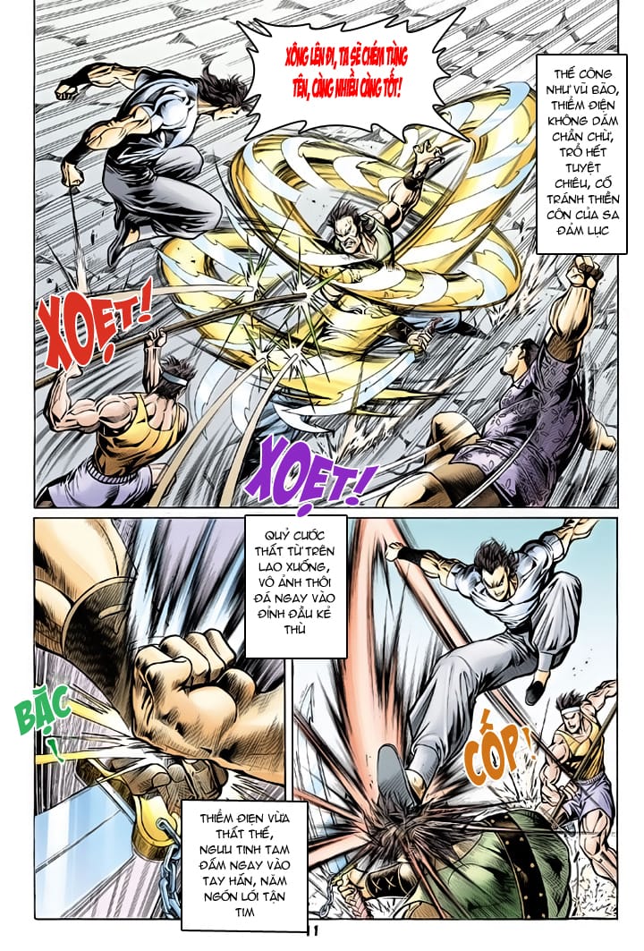 Truyện Tranh Tân Tác Long Hổ Môn trang 4