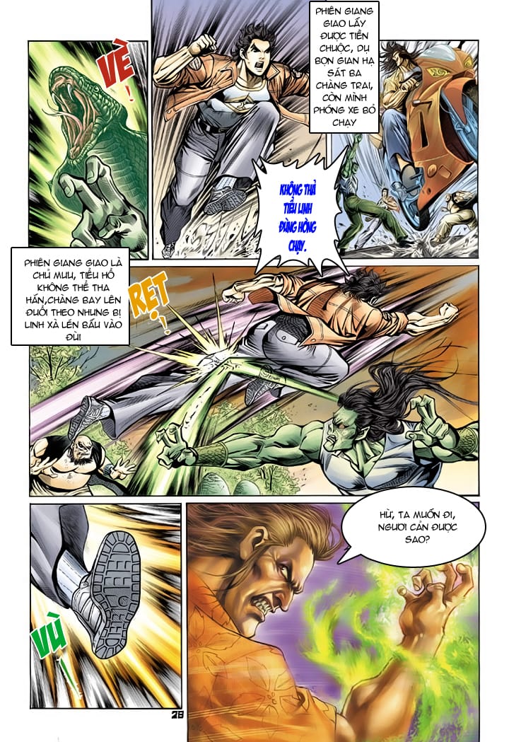 Truyện Tranh Tân Tác Long Hổ Môn trang 4