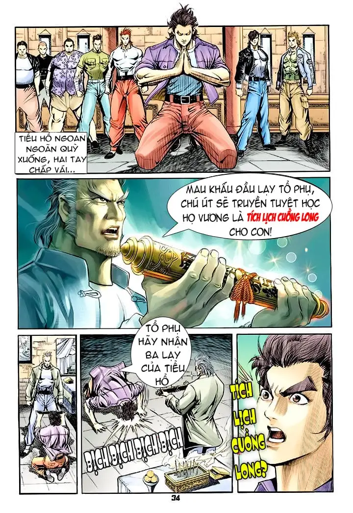 Truyện Tranh Tân Tác Long Hổ Môn trang 4