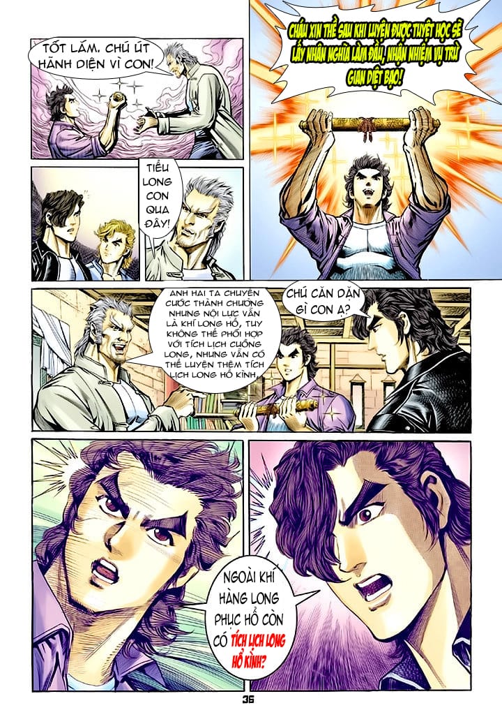Truyện Tranh Tân Tác Long Hổ Môn trang 4