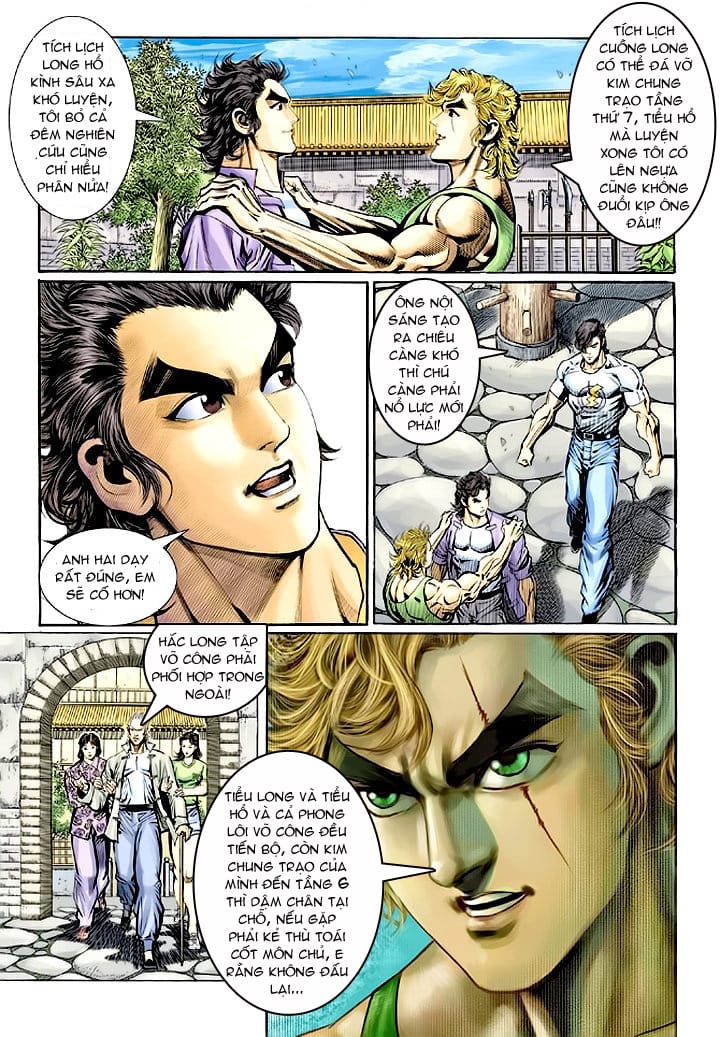 Truyện Tranh Tân Tác Long Hổ Môn trang 4