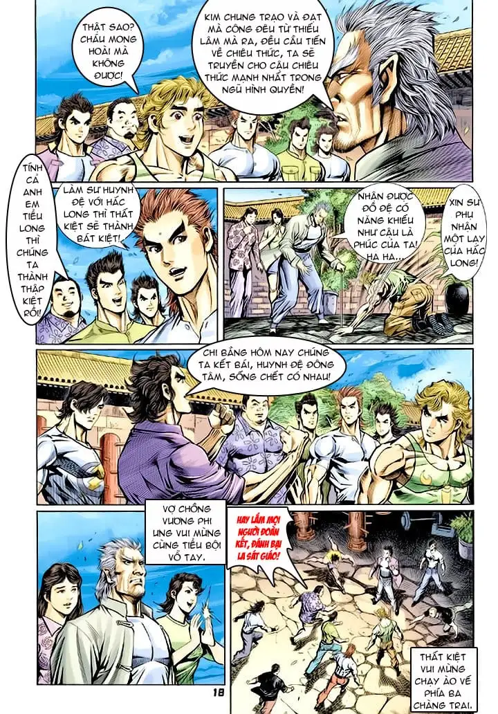 Truyện Tranh Tân Tác Long Hổ Môn trang 4