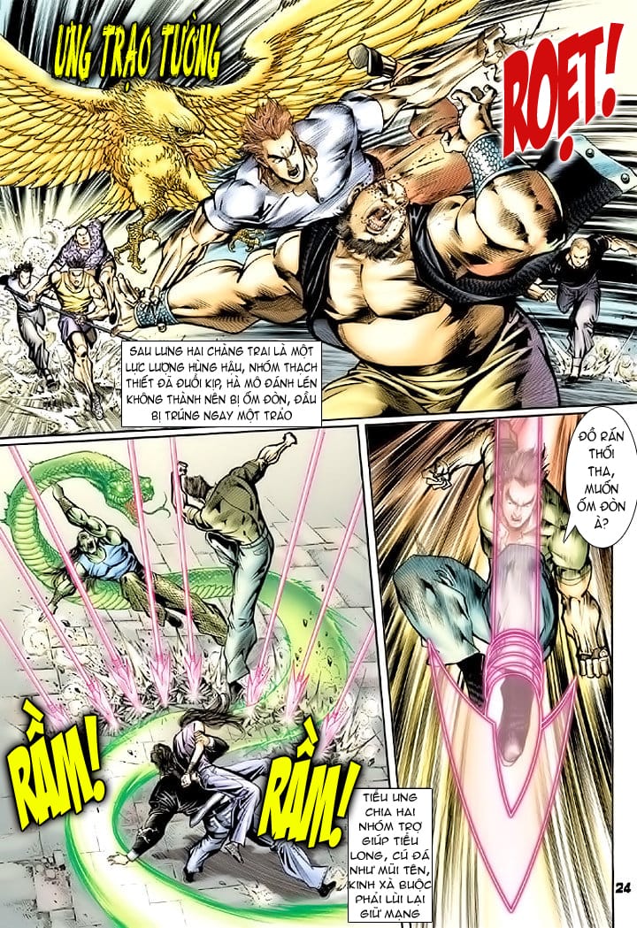 Truyện Tranh Tân Tác Long Hổ Môn trang 4
