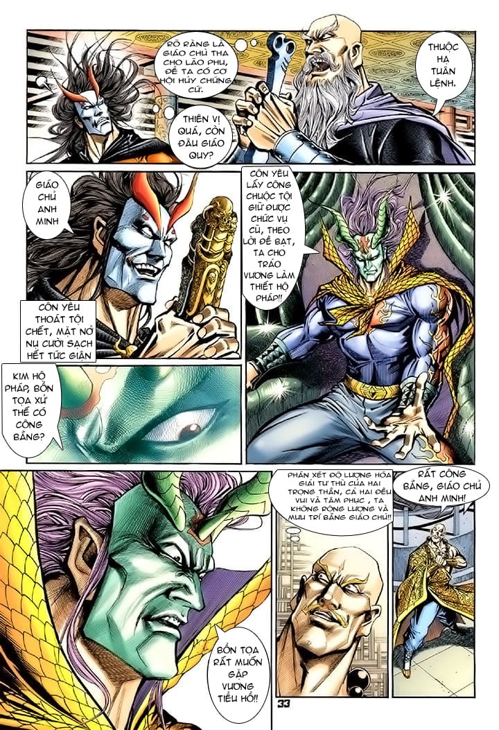 Truyện Tranh Tân Tác Long Hổ Môn trang 4