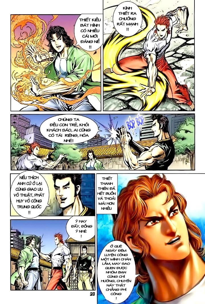 Truyện Tranh Tân Tác Long Hổ Môn trang 4